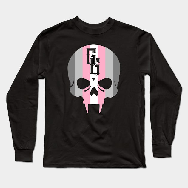 Demigirl Pride Gehenna Long Sleeve T-Shirt by highcouncil@gehennagaming.com